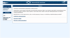Desktop Screenshot of merisanasto.kyamk.fi